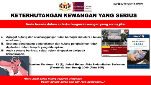 KETERHUTANGAN KEWANGAN YANG SERIUS